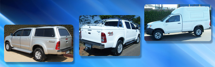 Capotas em fibra para Pick Ups